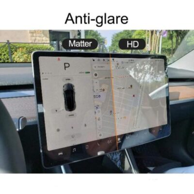 protector de pantalla antideslumbrante antihuellas para autos tesla