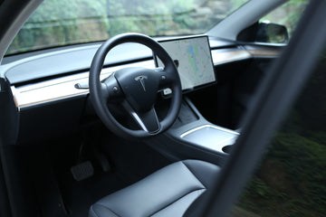 volante autos tesla