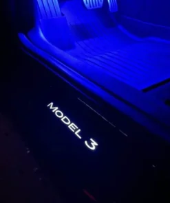 Protector Pisadas Puerta con Luz LED para Tesla Model Y / Modelo 3 3