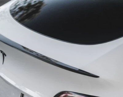 Spoiler Alerón Estilo OEM de alto rendimiento para Tesla Model 3 / Model Y 2017, 2018, 2019, 2020, 2021, 2022, 2023, negro brillante