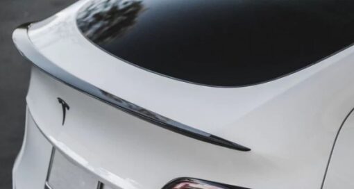 Spoiler Alerón Estilo OEM de alto rendimiento para Tesla Model 3 / Model Y 2017, 2018, 2019, 2020, 2021, 2022, 2023, negro brillante