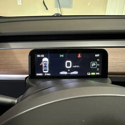 Mini Pantalla Ultra Tesery para Tesla Model 3 y model Y
