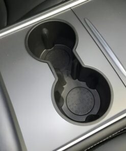 portavasos para consola central tesla