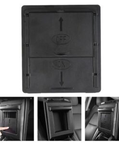Caja de almacenamiento oculta de control central tesla