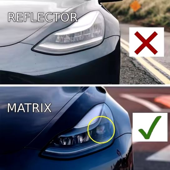 led headlight assembly for tesla model 3 y 151495200 c