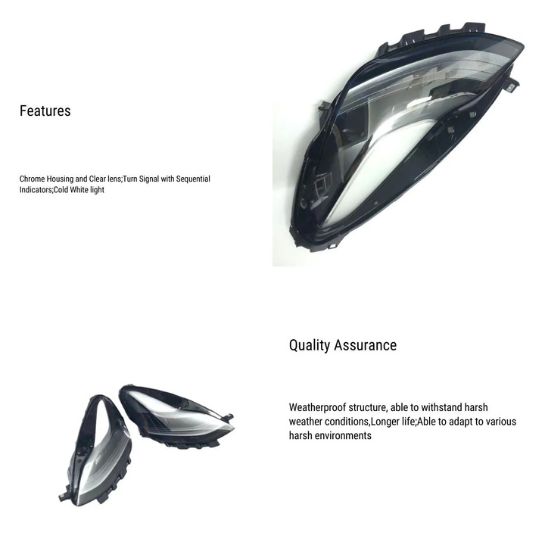 led headlight assembly for tesla model 3 y 151495200 c